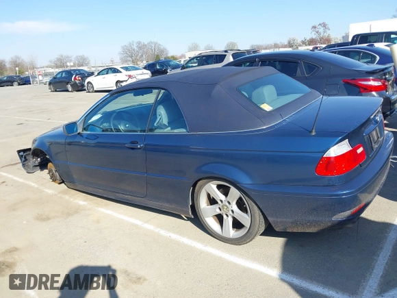 2005 BMW 3 Series 325Ci with VIN WBABW33415PL37327, listed as a IAAI auction lot 41779835 with 93,473 mi miles and . Bid and sale history available at carsss.com. Image 3.