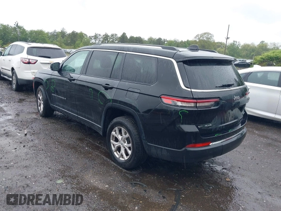 2021 Jeep Grand Cherokee Limited with VIN 1C4RJKBG1M8137417, listed as a IAAI auction lot 42302577 with 54,831 mi miles and . Bid and sale history available at DreamBid. Image 3.