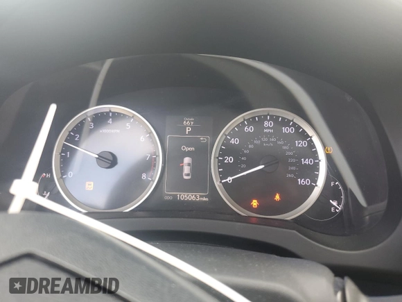 2014 Lexus IS 350 with VIN JTHBE1D27E5002011, listed as a Copart auction lot 55762765 with 105,063 mi miles and Clean title. Bid and sale history available at DreamBid. Image 9.
