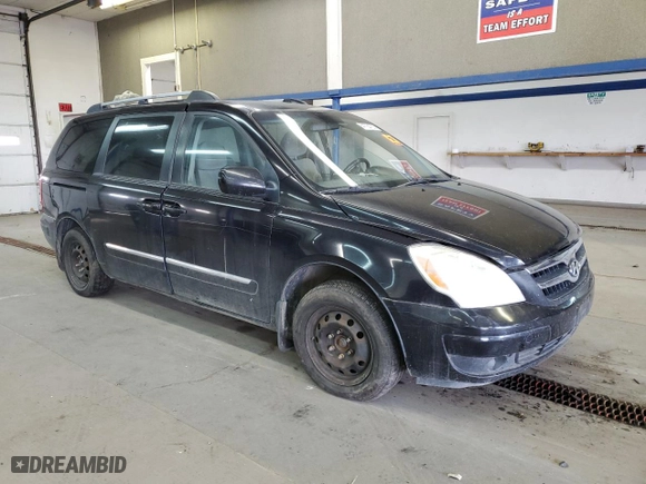 2008 Hyundai Entourage GLS with VIN KNDMC233086051923, listed as a Copart auction lot 47754735 with 0 mi miles and Salvage Title. Bid and sale history available at carsss.com. Image 4.
