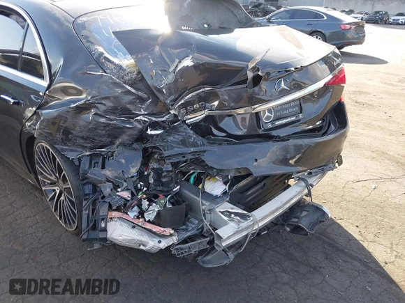 2021 Mercedes-Benz S 580 with VIN W1K6G7GB7MA057744, listed as a IAAI auction lot 41489408 with Not Provided miles and . Bid and sale history available at DreamBid. Image 6.