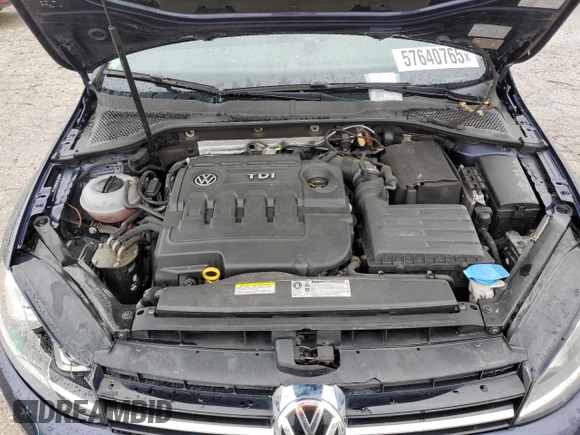 2015 Volkswagen Golf SE с VIN 3VW2A7AU4FM051228, выставлен на аукционе Copart как лот 57640765 с пробегом 86 130 миль миль и Списание • Salvage title. История ставок и продаж доступна на DreamBid. Изображение 11.