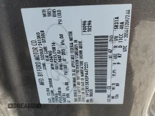 2005 Ford Ranger XL z VIN 1FTZR15EX5PA47221, wystawiony jako Copart lot #57262855 z przebiegiem 222 300 mil mil oraz Szkoda całkowita • Salvage title. Historia ofert i sprzedaży dostępna na DreamBid. Obrazek 12.