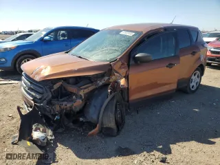 2017 Ford Escape S with VIN 1FMCU0F71HUB66291, listed as a Copart auction lot 47603155 with 77,208 mi miles and Salvage Title. Bid and sale history available at carsss.com. Image 1.