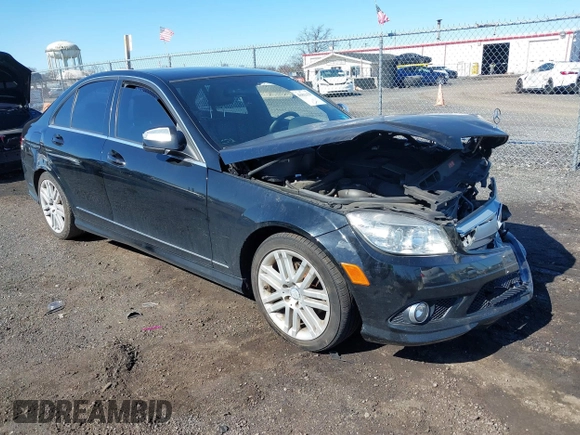 2009 Mercedes-Benz C 300 Sport with VIN WDDGF81X49F271862, listed as a IAAI auction lot 41816170 with 54,886 mi miles and . Bid and sale history available at DreamBid. Image 1.