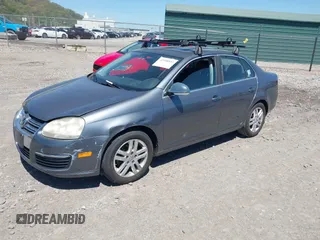 2006 Volkswagen Jetta Sedan 1.9L TDI with VIN 3VWST71K56M009840, listed as a IAAI auction lot 42108933 with 180,407 mi miles. Bid and sale history available at carsss.com. Image 2.