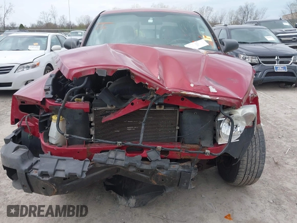 2006 Dodge Dakota ST with VIN 1D7HE28K06S636250, listed as a IAAI auction lot 41996544 with 74,995 mi miles and . Bid and sale history available at carsss.com. Image 12.