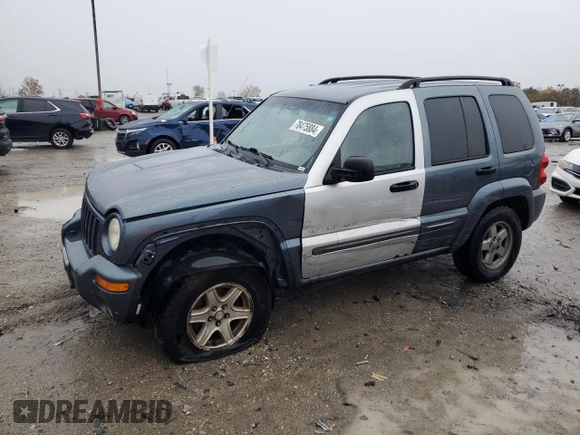 2002 Jeep Liberty Limited with VIN 1J4GK58K12W192468, listed as a Copart auction lot 78475884 with 238,706 mi miles and Clean title. Bid and sale history available at DreamBid. Image 1.