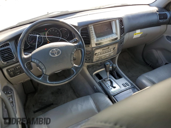 2004 Toyota Land Cruiser with VIN JTEHT05J642066280, listed as a Copart auction lot 83597104 with 121,373 mi miles and Salvage Title. Bid and sale history available at carsss.com. Image 8.
