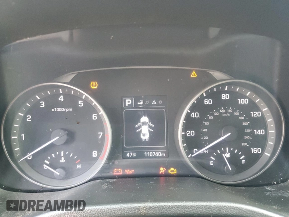 2018 Hyundai Elantra SEL with VIN 5NPD84LF0JH316858, listed as a Copart auction lot 50745415 with 110,740 mi miles and Clean Title. Bid and sale history available at DreamBid. Image 9.
