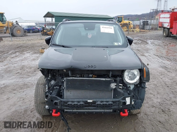 2023 Jeep Renegade Trailhawk with VIN ZACNJDC10PPP73292, listed as a IAAI auction lot 41661916 with 19,192 mi miles and . Bid and sale history available at DreamBid. Image 13.