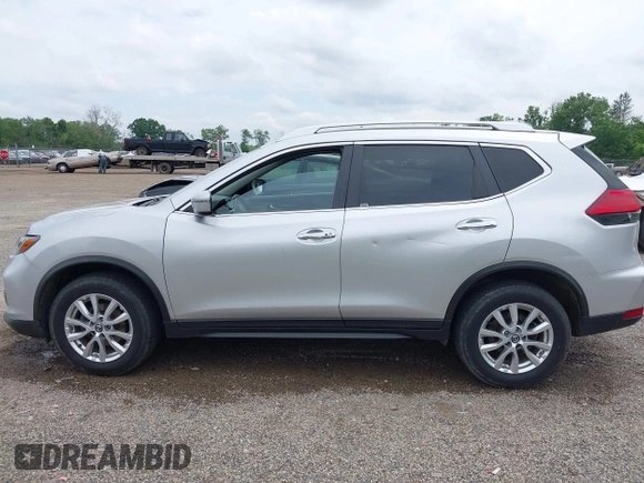 2017 Nissan Rogue SV with VIN KNMAT2MV4HP508746, listed as a IAAI auction lot 42521370 with 123,776 mi miles and . Bid and sale history available at DreamBid. Image 14.