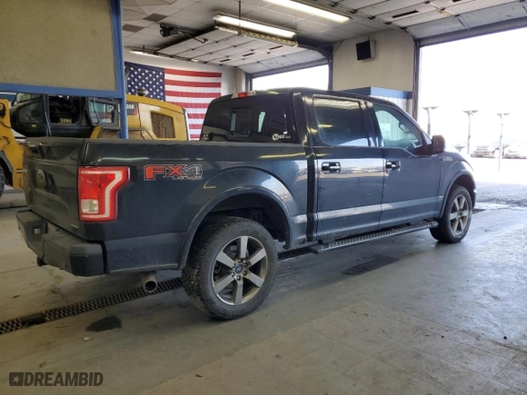 2016 Ford F-150 XLT with VIN 1FTEW1EF8GFC43070, listed as a Copart auction lot 53098655 with 78,315 mi miles and Salvage Title. Bid and sale history available at carsss.com. Image 3.
