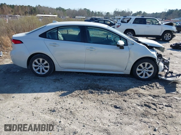 2020 Toyota Corolla LE with VIN 5YFEPRAE5LP058809, listed as a IAAI auction lot 41776646 with 60,291 mi miles. Bid and sale history available at carsss.com. Image 14.