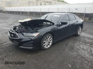 2021 Acura TLX z VIN 19UUB5F3XMA016590, wystawiony jako Copart lot #52740295 z przebiegiem Nie podano mil oraz Szkoda całkowita • Salvage title. Historia ofert i sprzedaży dostępna na DreamBid. Obrazek 1.