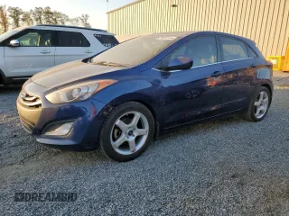 2013 Hyundai Elantra GT with VIN KMHD35LE1DU065933, listed as a Copart auction lot 75322614 with 153,381 mi miles and Salvage Title. Bid and sale history available at carsss.com. Image 1.