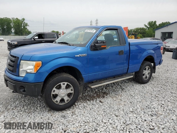 2010 Ford F-150 XL with VIN 1FTMF1EW2AKB85161, listed as a Copart auction lot 63741515 with 173,982 mi miles and Salvage title. Bid and sale history available at DreamBid. Image 1.