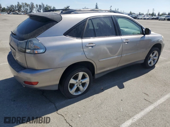 2005 Lexus RX 330 with VIN JTJGA31U150058329, listed as a Copart auction lot 47762215 with 230,473 mi miles and Salvage Title. Bid and sale history available at DreamBid. Image 3.