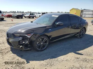 2024 Acura Integra w/A-Spec Technology Package with VIN 19UDE4H60RA022530, listed as a Copart auction lot 72598544 with 6,505 mi miles and Salvage Title. Bid and sale history available at carsss.com. Image 1.