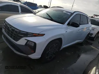 2022 Hyundai Tucson N Line with VIN KM8JF3AE1NU159202, listed as a Copart auction lot 73882714 with 0 mi miles and Salvage Title. Bid and sale history available at carsss.com. Image 1.