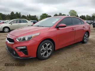 2019 Kia Forte LXS with VIN 3KPF24AD1KE138654, listed as a Copart auction lot 55245885 with 62,127 mi miles and Salvage title. Bid and sale history available at DreamBid. Image 1.