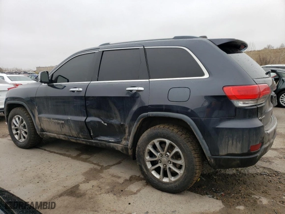 2015 Jeep Grand Cherokee Limited with VIN 1C4RJFBG7FC605657, listed as a Copart auction lot 48237415 with 158,462 mi miles and Salvage Title. Bid and sale history available at carsss.com. Image 2.