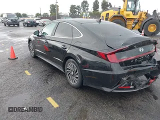2021 Hyundai Sonata Hybrid SEL with VIN KMHL34JJ2MA026470, listed as a IAAI auction lot 41786171 with 40,157 mi miles. Bid and sale history available at carsss.com. Image 3.