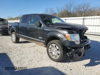 2011 Ford F-150 XLT with VIN 1FTFW1ET5BFA91591, listed as a Copart auction lot 49219635 with 141,516 mi miles and Clean Title. Bid and sale history available at carsss.com. Image 4.