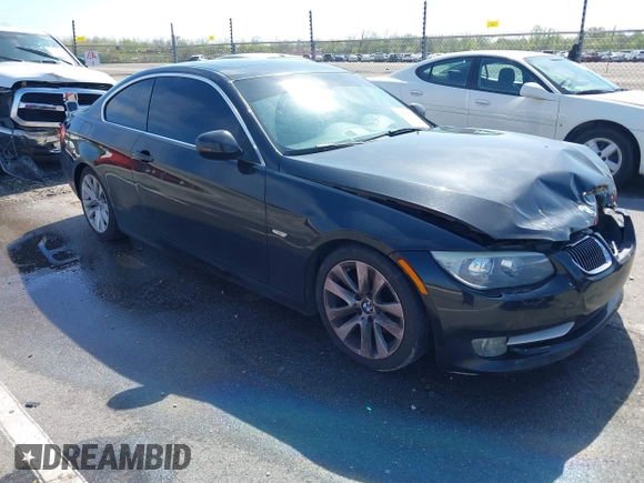 2012 BMW 3 Series 328i with VIN WBAKE5C53CE755694, listed as a IAAI auction lot 38869857 with 148,595 mi miles and . Bid and sale history available at carsss.com. Image 1.