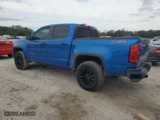 2021 Chevrolet Colorado 2WD Z71 with VIN 1GCGSDEN0M1161985, listed as a Copart auction lot 81126254 with 59,932 mi miles and Salvage Title. Bid and sale history available at carsss.com. Image 2.