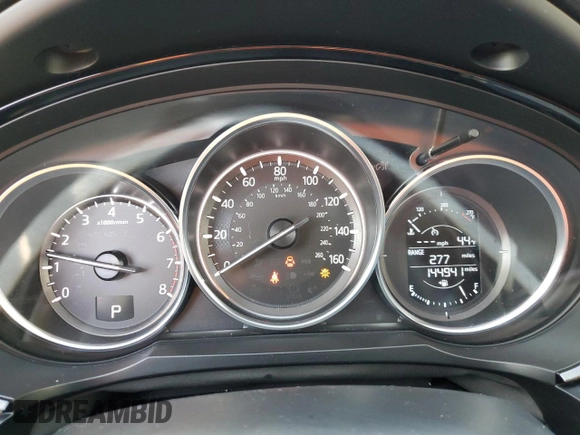 2016 Mazda CX-9 Touring with VIN JM3TCACY8G0119721, listed as a Copart auction lot 41614545 with 14,491 mi miles and Salvage Title. Bid and sale history available at DreamBid. Image 9.