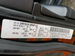 2013 Jeep Grand Cherokee Limited with VIN 1C4RJEBG8DC656947, listed as a Copart auction lot 43568225 with 89,114 mi miles and Salvage Title. Bid and sale history available at carsss.com. Image 14.