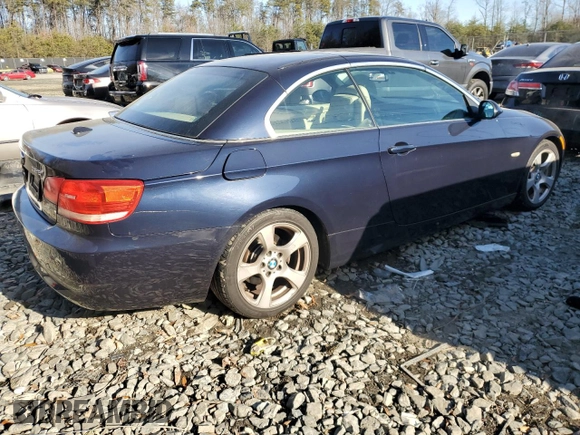 2009 BMW 3 Series 328i with VIN WBAWR33519P460486, listed as a Copart auction lot 86271704 with 108,247 mi miles and Salvage title. Bid and sale history available at DreamBid. Image 3.