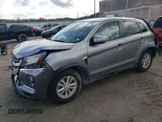 2021 Mitsubishi Outlander Sport SE with VIN JA4AJVAW1MU606885, listed as a Copart auction lot 74627694 with 102,124 mi miles and Salvage title. Bid and sale history available at DreamBid. Image 1.