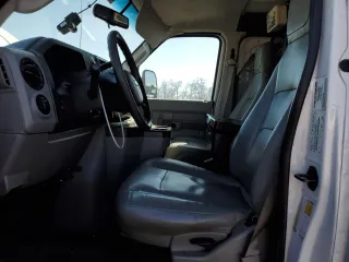2014 Ford Econoline Cargo Commercial with VIN 1FTNE2EW9EDA72220, listed as a Copart auction lot 50025115 with 270,630 mi miles and Salvage Title. Bid and sale history available at DreamBid. Image 7.