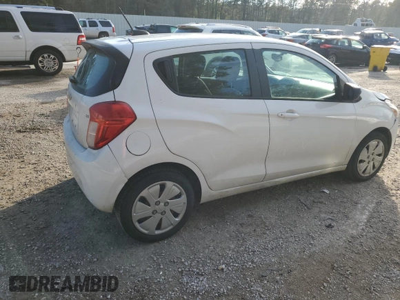 2016 Chevrolet Spark LS with VIN KL8CB6SA8GC642970, listed as a Copart auction lot 87761275 with 133,131 mi miles and Salvage Title. Bid and sale history available at carsss.com. Image 3.