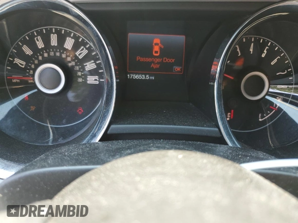 2014 Ford Mustang V6 with VIN 1ZVBP8AMXE5202517, listed as a Copart auction lot 64499185 with 175,653 mi miles and Clean title. Bid and sale history available at DreamBid. Image 9.