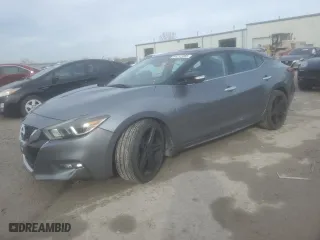 2016 Nissan Maxima 3.5 SL with VIN 1N4AA6AP0GC384571, listed as a Copart auction lot 43747485 with 121,478 mi miles and Salvage Title. Bid and sale history available at carsss.com. Image 1.