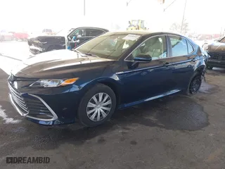 2021 Toyota Camry Hybrid LE with VIN 4T1C31AK5MU566479, listed as a IAAI auction lot 41008865 with 25,703 mi miles. Bid and sale history available at carsss.com. Image 18.