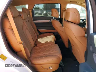 2025 Genesis GV80 Prestige with VIN KMUHEESC1SU250011, listed as a Copart auction lot 46520165 with 2,455 mi miles and Salvage Title. Bid and sale history available at DreamBid. Image 11.