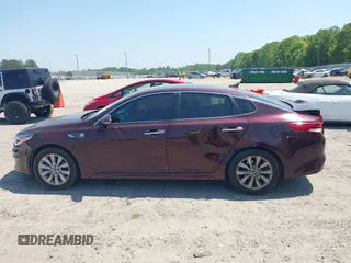 2018 Kia Optima LX with VIN 5XXGT4L39JG259153, listed as a IAAI auction lot 42076003 with 191,321 mi miles and . Bid and sale history available at DreamBid. Image 14.