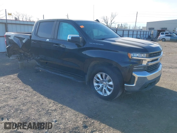 2019 Chevrolet Silverado 1500 LT with VIN 3GCUYDED0KG168295, listed as a IAAI auction lot 40256641 with 102,415 mi miles. Bid and sale history available at carsss.com. Image 1.