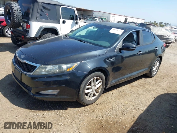 2012 Kia Optima LX with VIN 5XXGM4A79CG040070, listed as a IAAI auction lot 42106460 with 109,422 mi miles and . Bid and sale history available at carsss.com. Image 2.