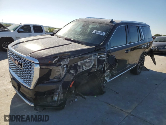 2021 GMC Yukon Denali with VIN 1GKS2DKL1MR329183, listed as a Copart auction lot 48513004 with 50,231 mi miles. Bid and sale history available at carsss.com. Image 1.