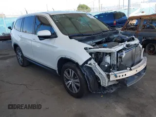2018 Honda Pilot EX-L with VIN 5FNYF5H54JB026294, listed as a IAAI auction lot 41776312 with 72,254 mi miles. Bid and sale history available at carsss.com. Image 1.