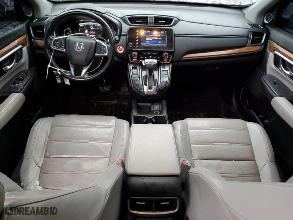 2017 Honda CR-V Touring with VIN 2HKRW2H90HH632306, listed as a Copart auction lot 46893395 with 103,490 mi miles and Salvage Title. Bid and sale history available at carsss.com. Image 8.