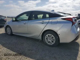 2021 Toyota Prius L Eco with VIN JTDKAMFU8M3145511, listed as a Copart auction lot 55166085 with 14,846 mi miles and Salvage Title. Bid and sale history available at DreamBid. Image 2.