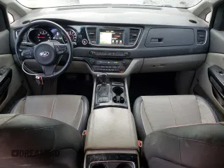 2015 Kia Sedona SX with VIN KNDMC5C19F6032915, listed as a Copart auction lot 82626784 with 135,594 mi miles and Salvage Title. Bid and sale history available at carsss.com. Image 8.