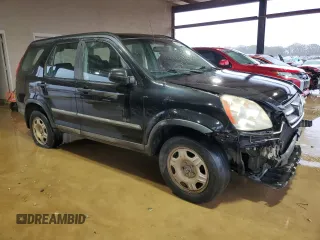 2006 Honda CR-V LX with VIN SHSRD68516U408072, listed as a Copart auction lot 50876545 with 224,465 mi miles and Salvage Title. Bid and sale history available at DreamBid. Image 4.