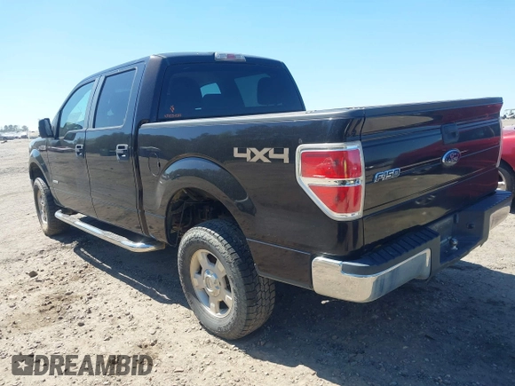 2013 Ford F-150 XL with VIN 1FTFW1ET1DFB38537, listed as a IAAI auction lot 41891469 with 254,246 mi miles. Bid and sale history available at carsss.com. Image 3.